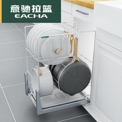 意驰厨房置物架 304不锈钢锅架，重塑厨房收纳美学